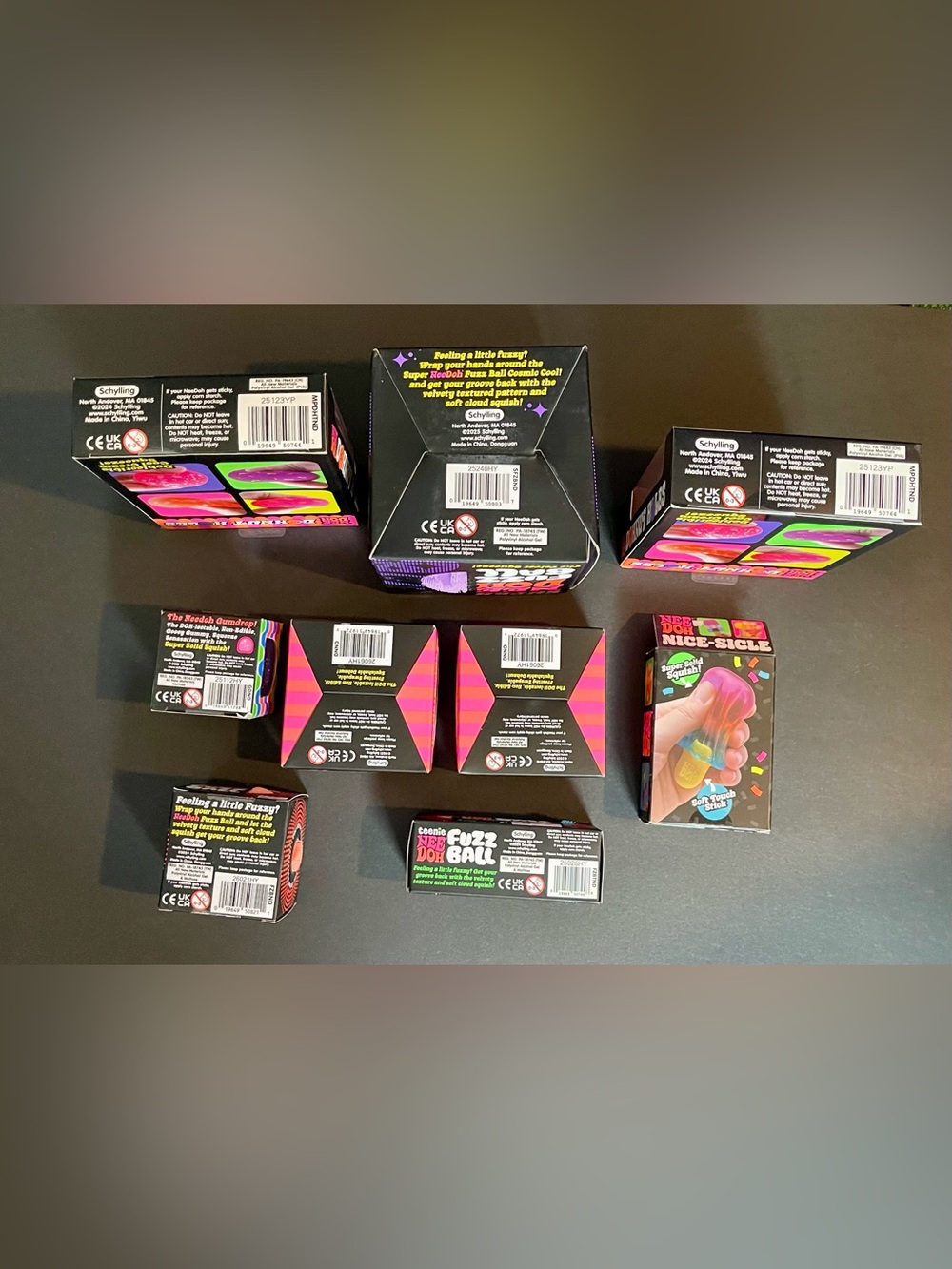 NeeDoh SuperFuzzBall/DOHNUT HOLES/Gumdrop/Nice-Sicle/DOHNUTS/Tennie Fuzzball LOT - Picture 5 of 16